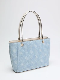 Noelle denim tote bag