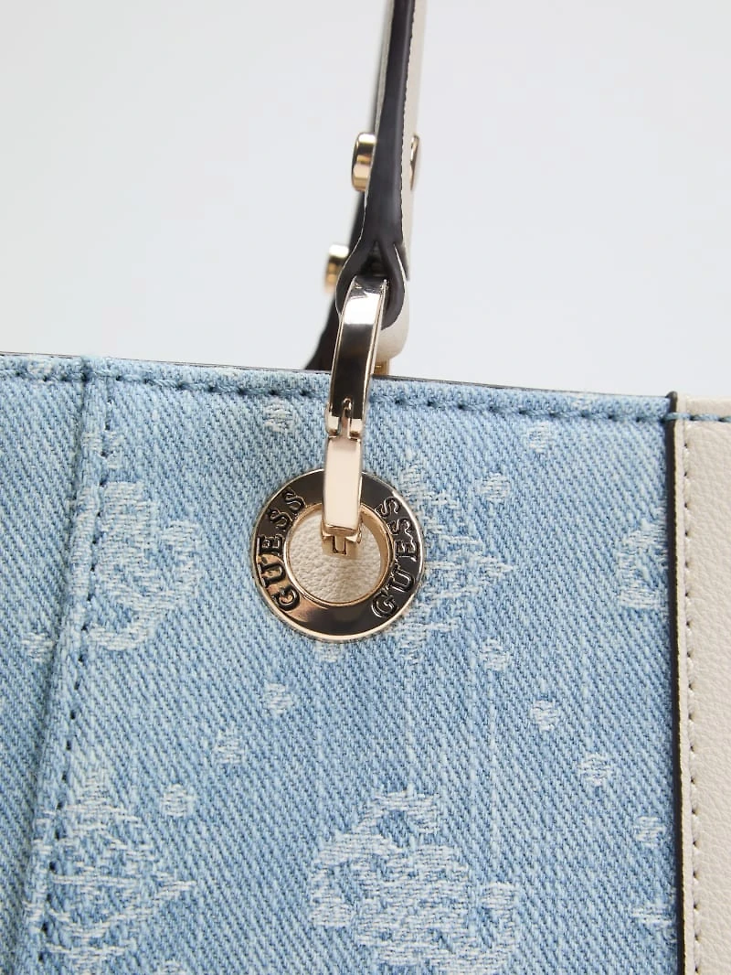 Noelle denim tote bag