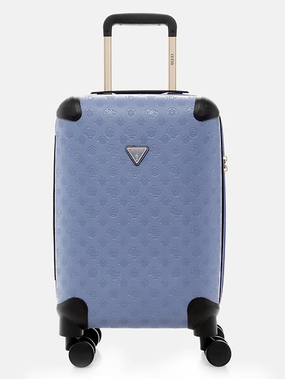 Wilder Debossed Peony 8-Wheel Suitcase