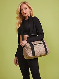 Nylon Weekender Duffle Bag