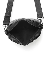 Gio Logo Top-Zip Crossbody