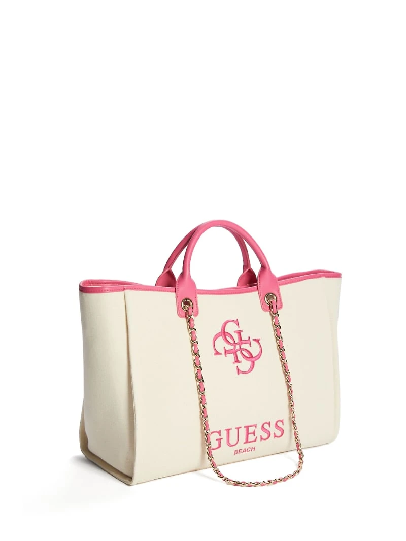 Quattro G Canvas Beach Bag