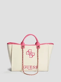Quattro G Canvas Beach Bag