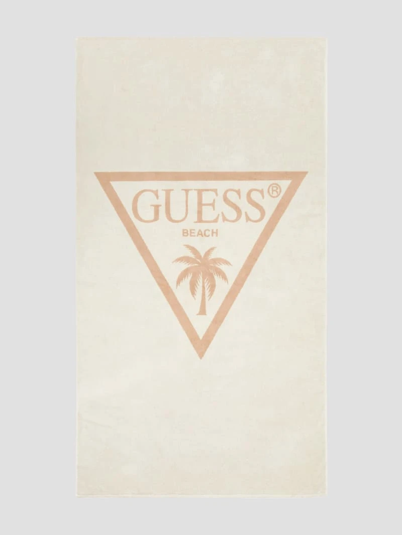 Jacquard Palm Triangle Logo Towel