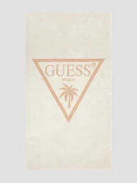 Jacquard Palm Triangle Logo Towel