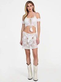Crochet Mini Skirt