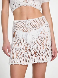 Crochet Mini Skirt