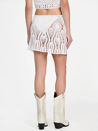 Crochet Mini Skirt