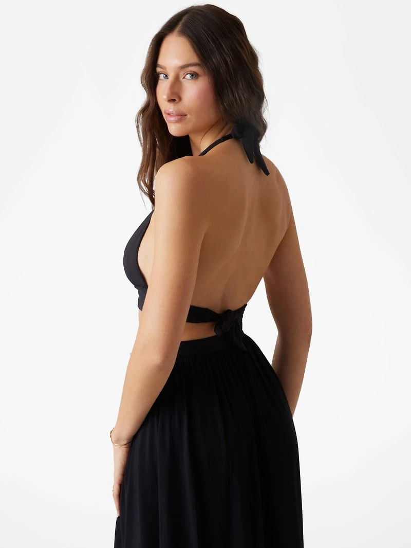 Eco Halter Bikini Top
