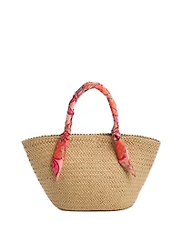 Straw Beach Tote