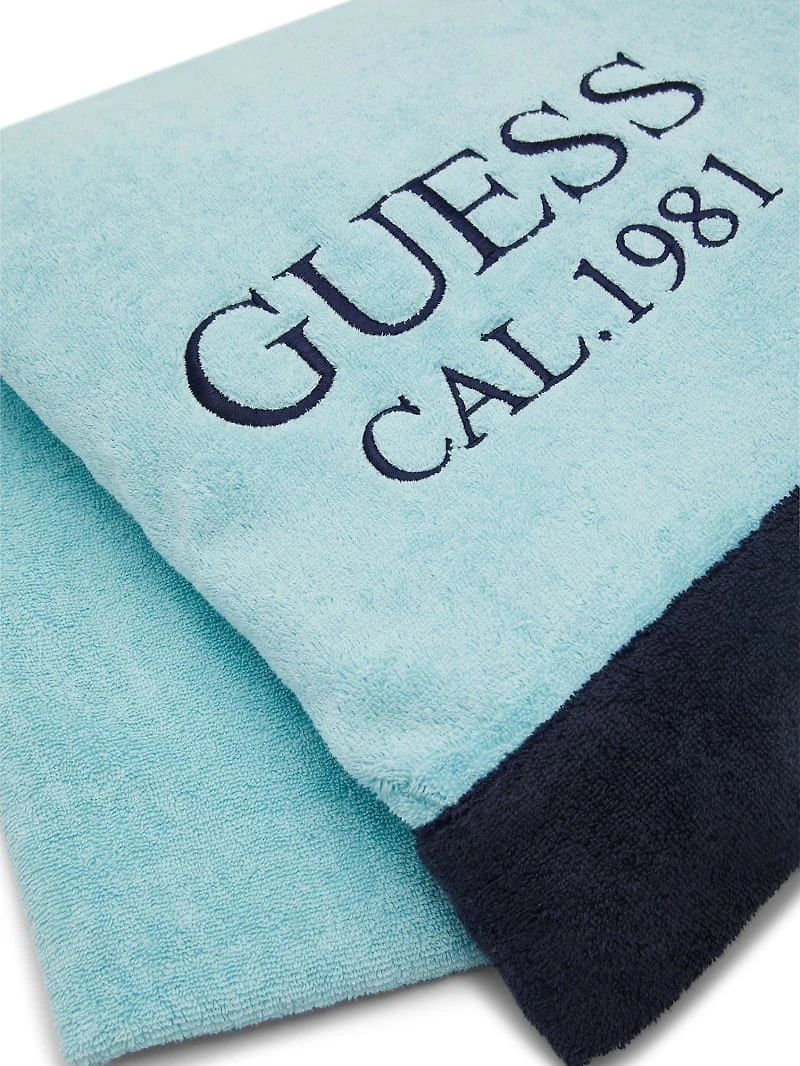 Two-Tone Border Towel