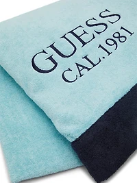 Two-Tone Border Towel