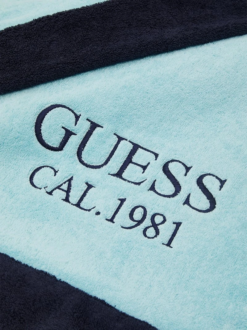 Two-Tone Border Towel