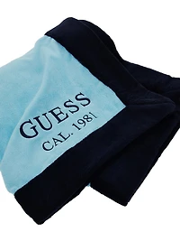 Two-Tone Border Towel