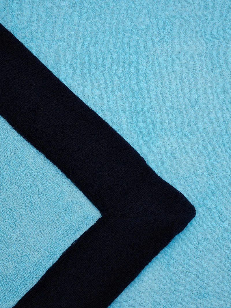 Two-Tone Border Towel