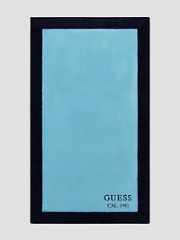 Two-Tone Border Towel