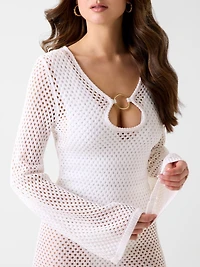 Bodycon crocheted dress