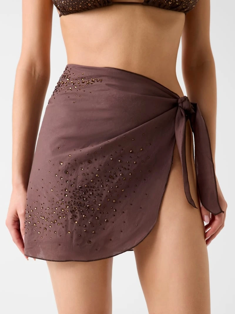 Rhinestones mini pareo