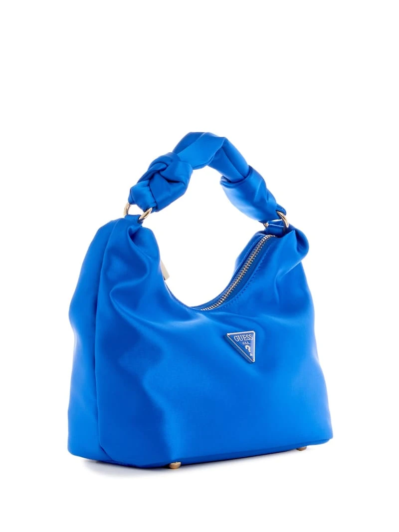 Velina Satin Hobo Bag