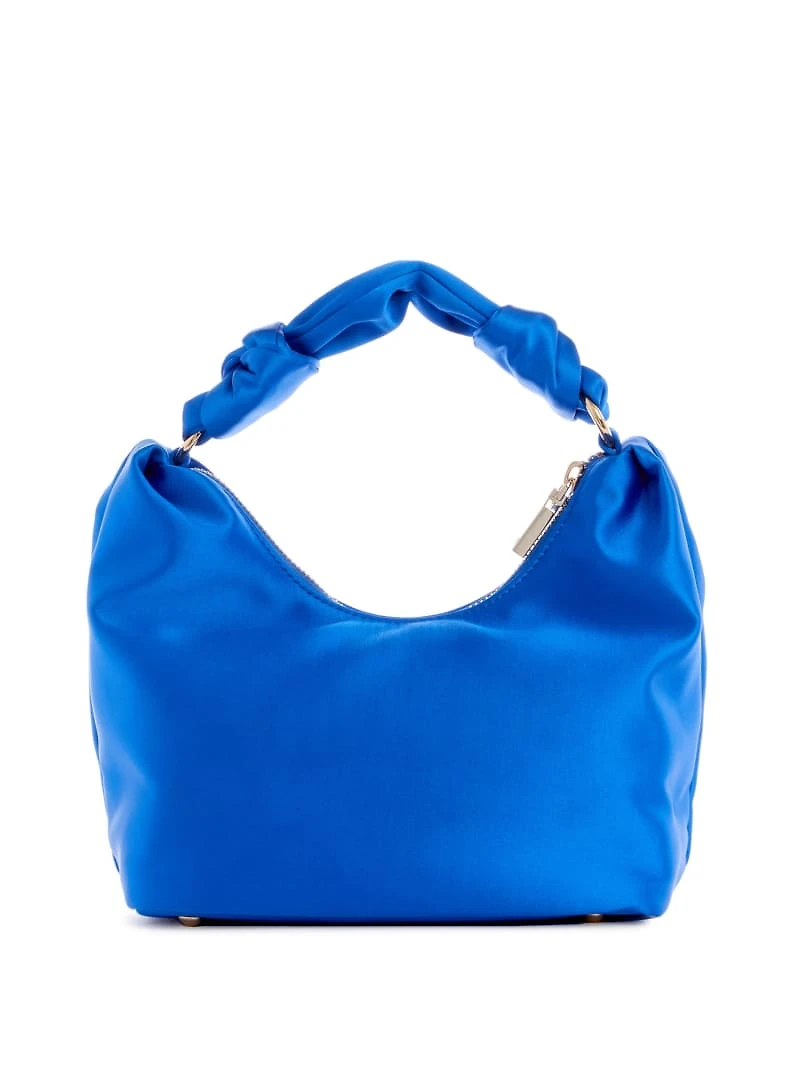 Velina Satin Hobo Bag