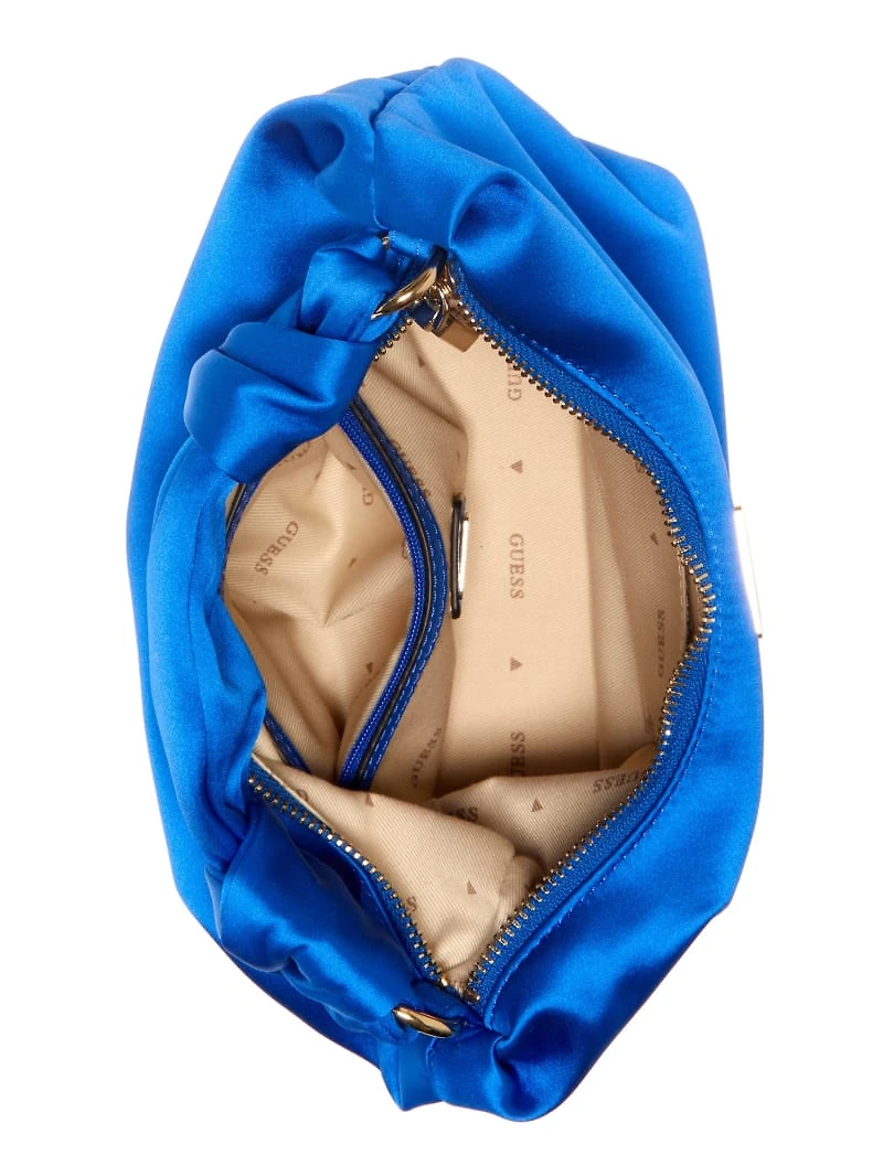 Velina Satin Hobo Bag