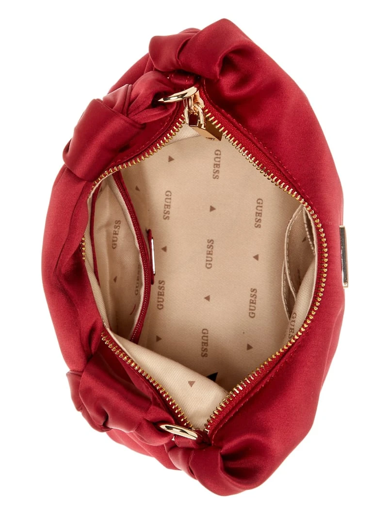 Velina Satin Hobo Bag