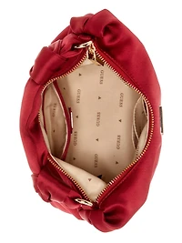 Velina Satin Hobo Bag