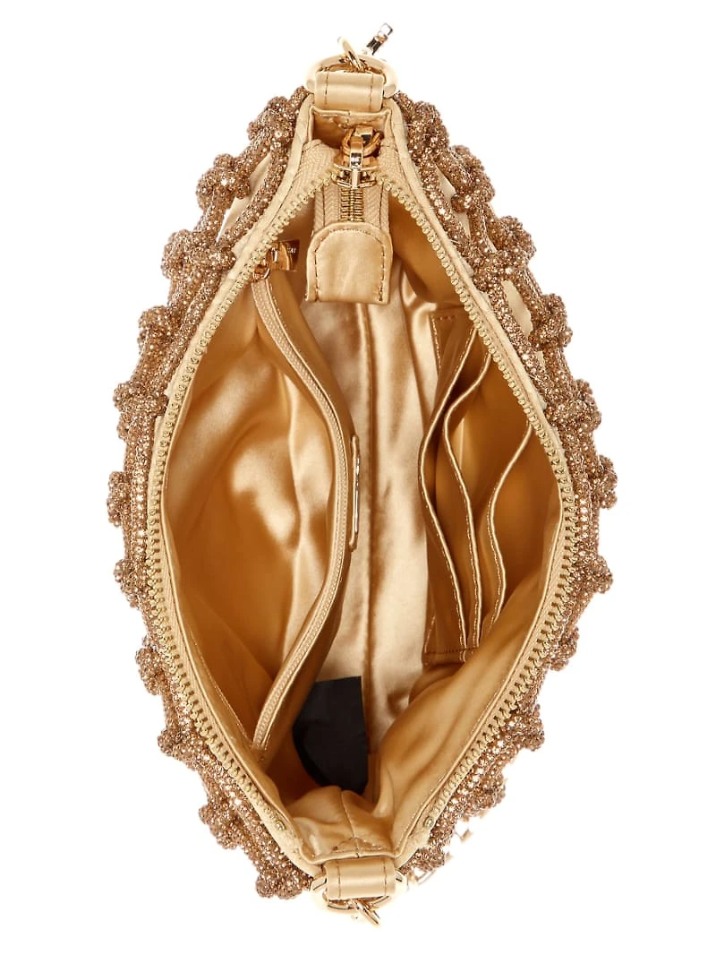 Zalina Top-Zip Shoulder Bag