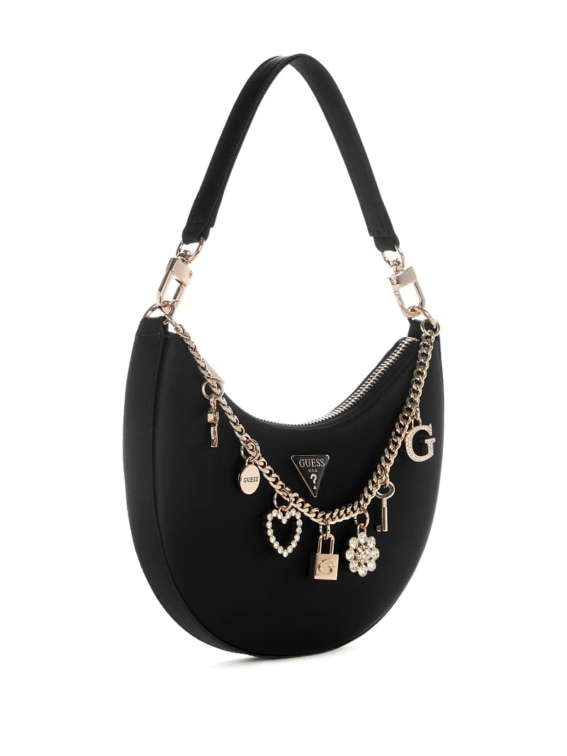 Tasmin Charm Appliqué Hobo Bag