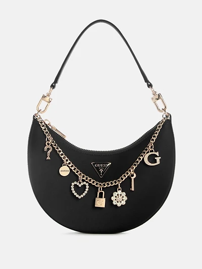Tasmin Charm Appliqué Hobo Bag