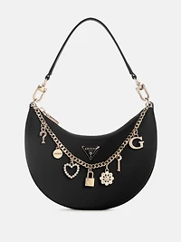 Tasmin Charm Appliqué Hobo Bag