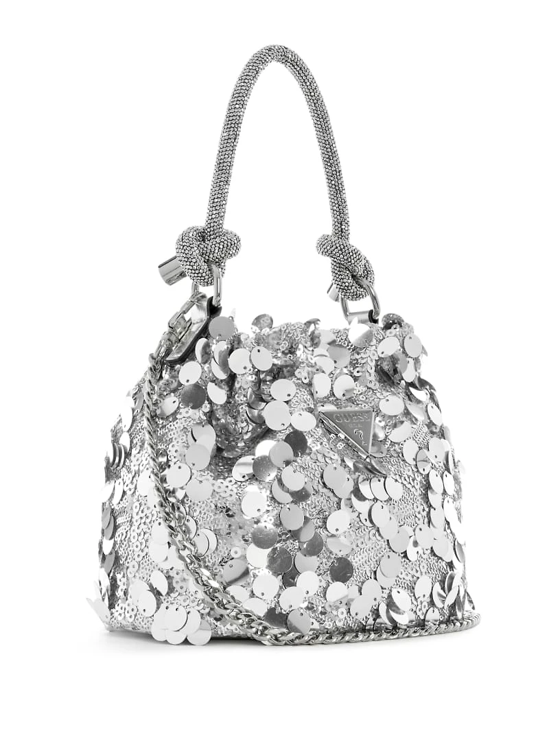 Holiday Shine Top-Handle Pouch