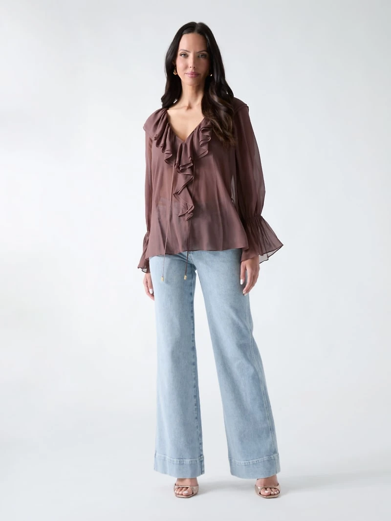 Marciano wide-leg jeans