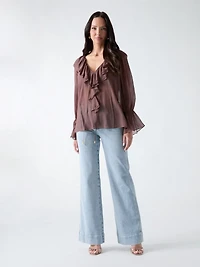 Marciano wide-leg jeans