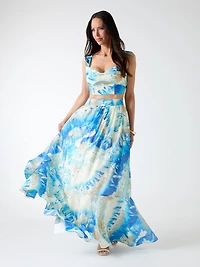 Marciano printed maxi skirt