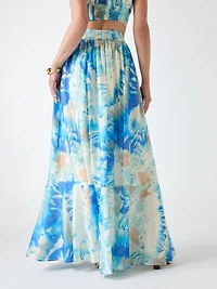 Marciano printed maxi skirt