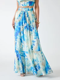 Marciano printed maxi skirt
