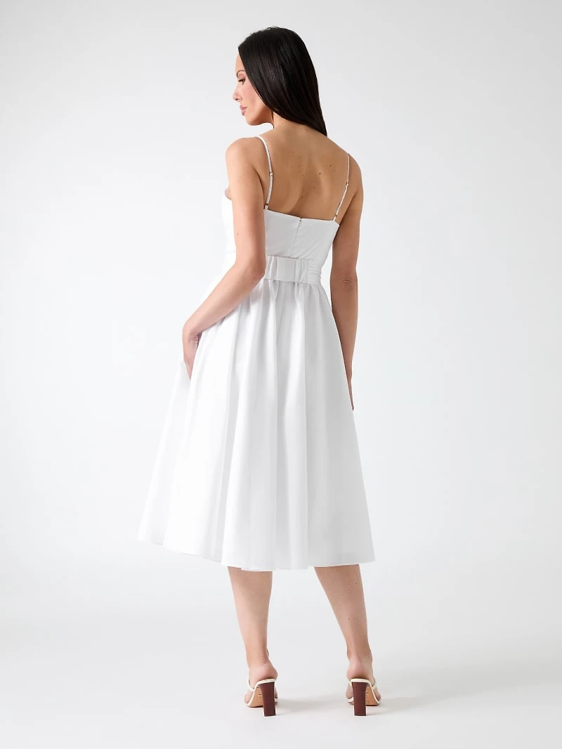 Marciano belted midi dress