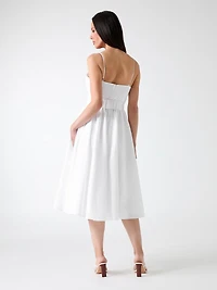 Marciano belted midi dress