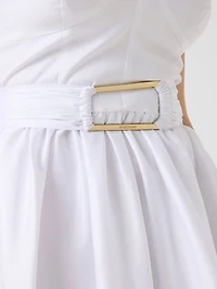 Marciano belted midi dress