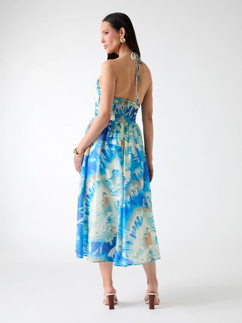Marciano floral print midi dress