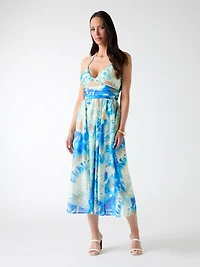 Marciano floral print midi dress