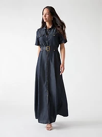 Marciano denim long dress