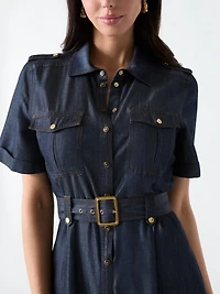 Marciano denim long dress