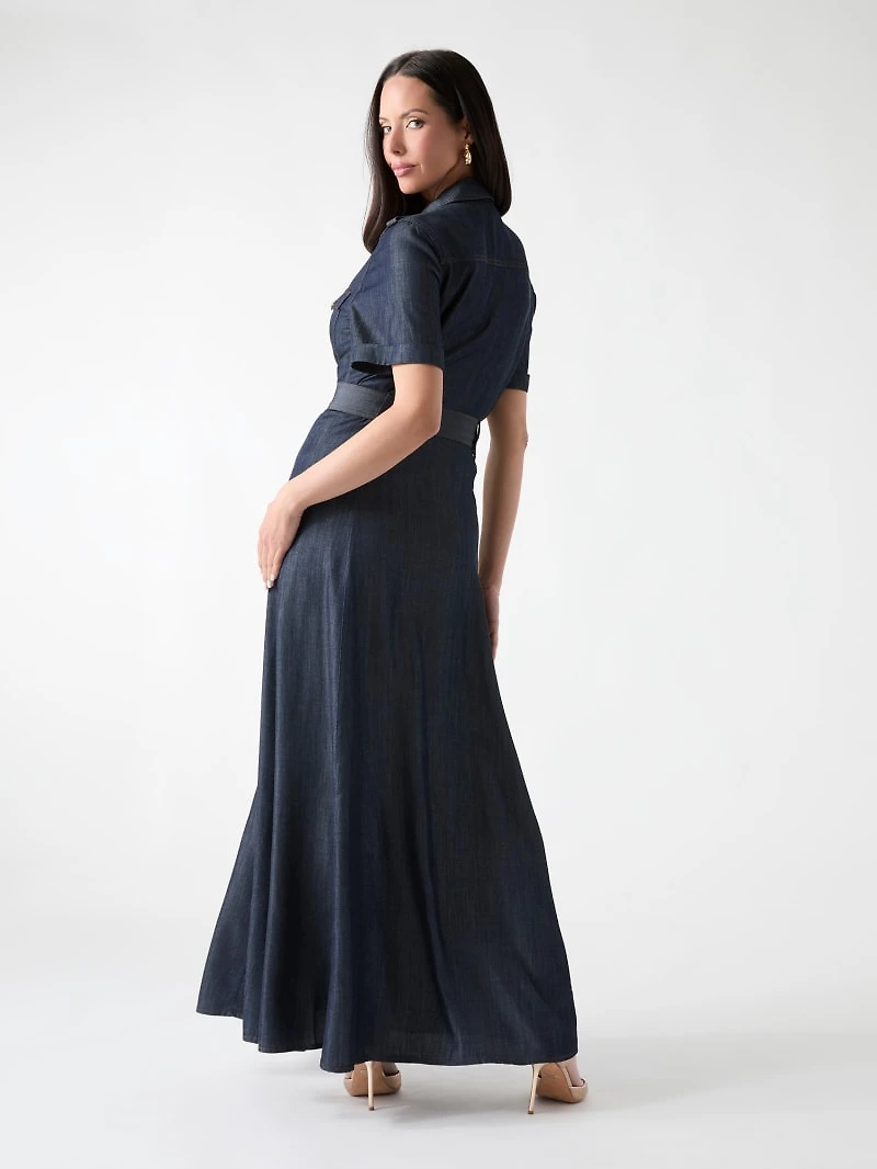 Marciano denim long dress