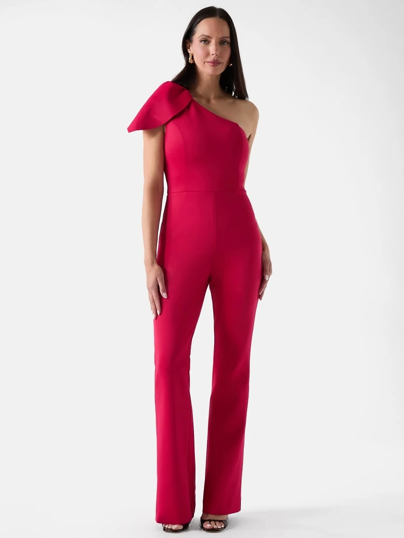Marciano one-shoulder jumpsuit