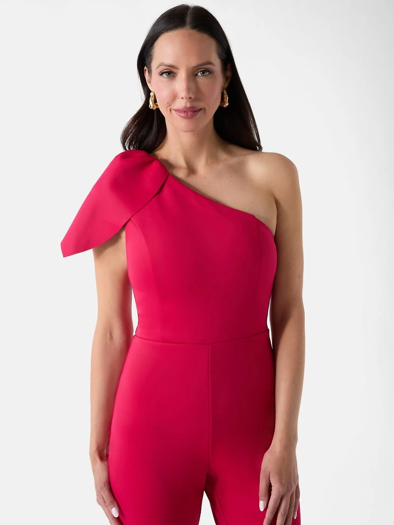 Marciano one-shoulder jumpsuit