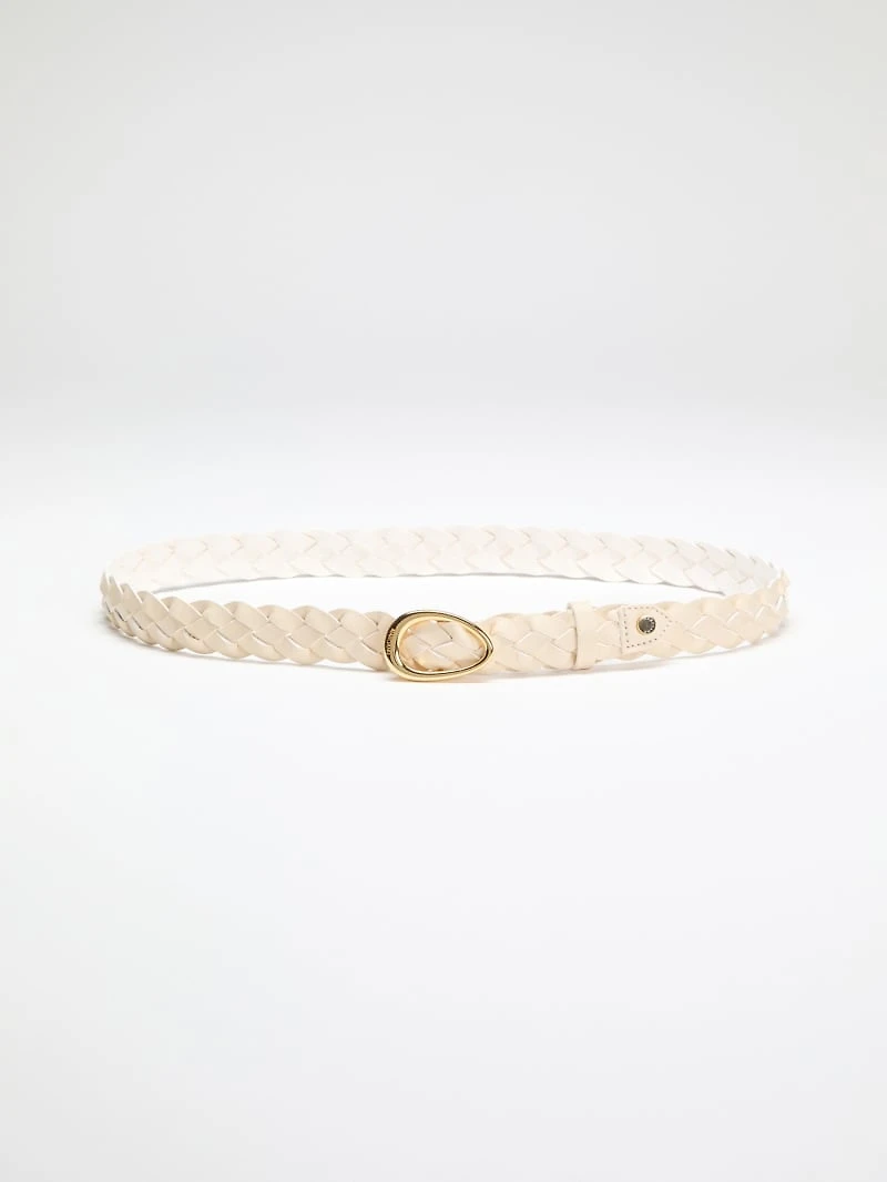 Marciano leather braided belt