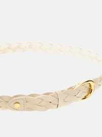 Marciano leather braided belt