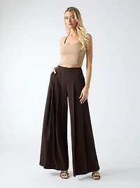 Marciano wide-leg pleated pants
